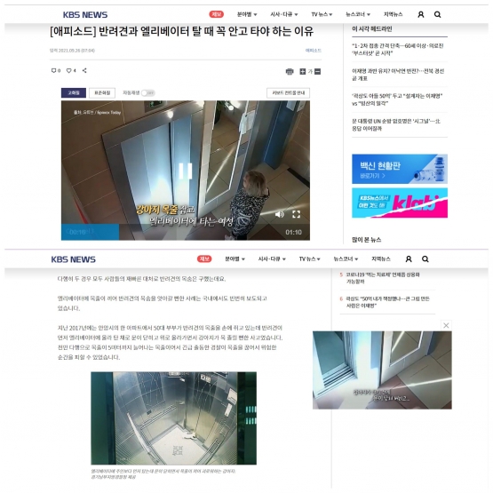 Salah satu artikel di KBS News. Sumber: news.kbs.co.kr