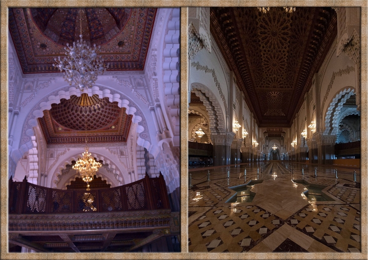 Interior Masjid Indah Dan Megah (Dok,Pribadi & Wikipedia)