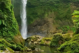 Air Terjun Bukit Gibeon Sumatera Utara. | Foto Dinas Kebudayaan dan Pariwisata Sumatera Utara diambil dari kompas.com