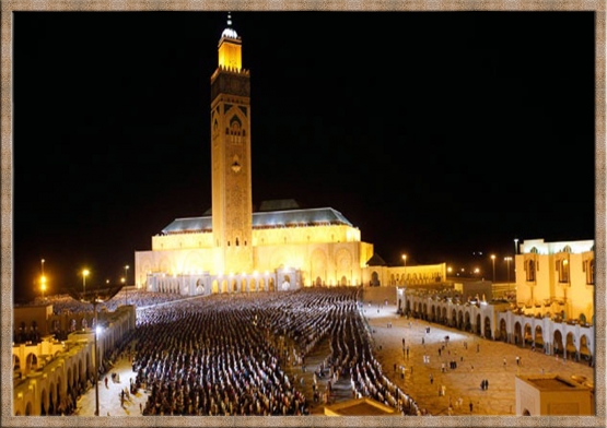 Ramadhan di Masjid Hasan II Casablanca Marocco (Dok.Dunia Tempo.co)