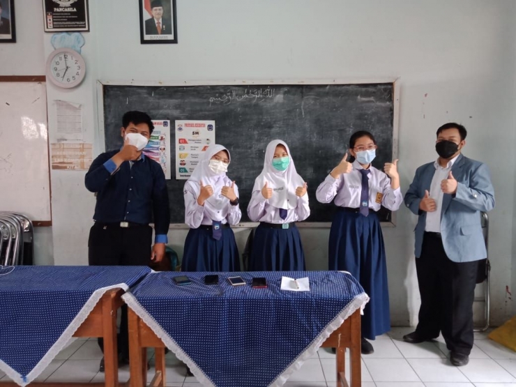 Kegiatan KSN IPS tingkat kota Cimahi di SMP Negeri 3 Cimahi