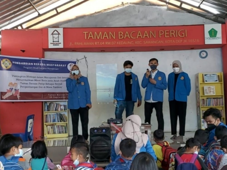 Suasana Berlangsungnya Acara PKM Mahasiswa/i