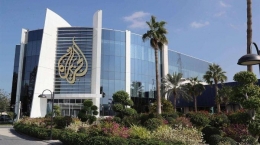 Gedung Al Jazeera di Doha, Qatar. Sumebr: www.tribunnewswiki.com
