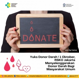 RSKO Jakarta Donor Darah I Sumber Foto: dokpri