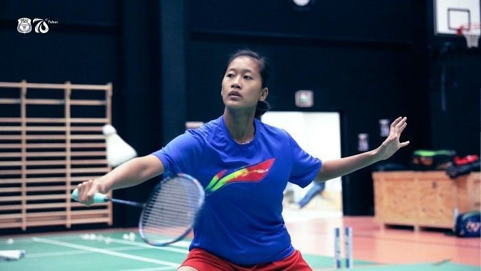 Tunggal putri Indonesia, Putri KW dimainkan melawan Denmark di Piala Sudirman 2021, Rabu (29/9)Foto: Twitter @INABadminton/