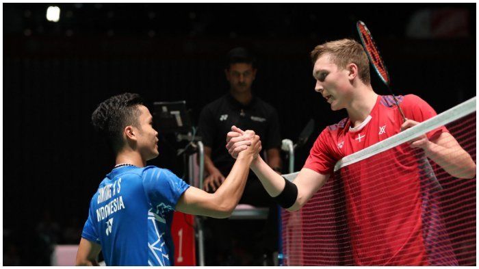 Viktor Axelsen dan Anthony Ginting akan membuat pertandingan perebutan juara Grup C, Rabu (29/9/2021) kian sengit: badmintonindonesia.org