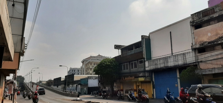 Suasana jalanan di dekat Hotel Nirmala, Kota Malang (26/09/2021)|Foto Dok. Bolang 