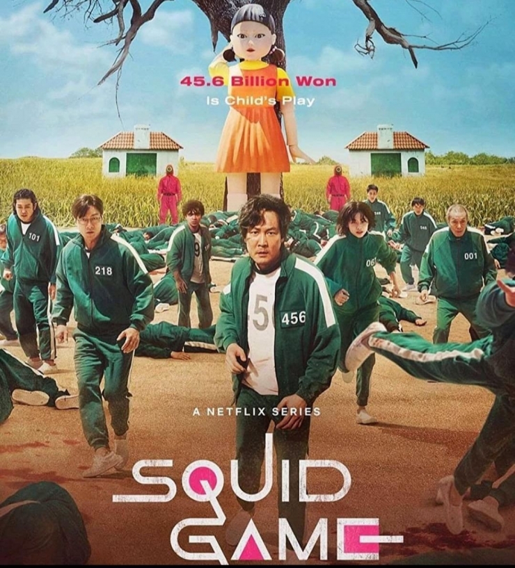 Poster Squid Game(2021). Sumber: Deskjabar.com