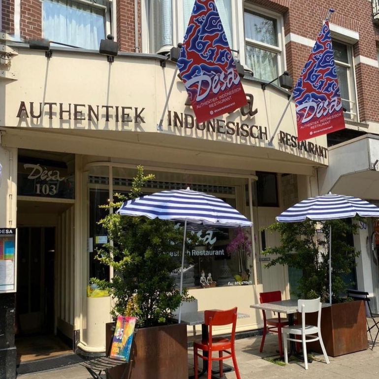 Restoran Desa- Amsterdam. Sumber: Restaurant Desa via FB Page