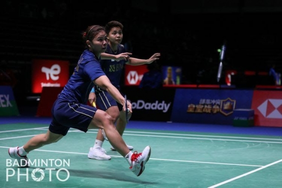 Greysia/Apriyani masih menjadi tumpuan krusial. Sumber: Badminton Photo/via Kompas.com