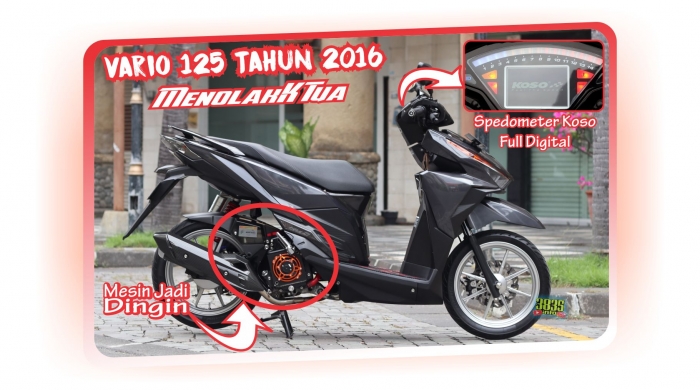 modifikasi vario 125 tahun 2016 LED/dokpri