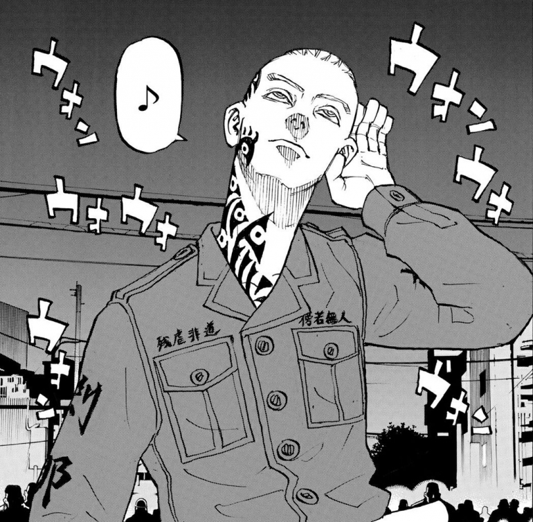 Kemunculan Ketua Rokuhara Tandai, Terano South pada manga Tokyo Revengers chapter 210. Via catmanga.org