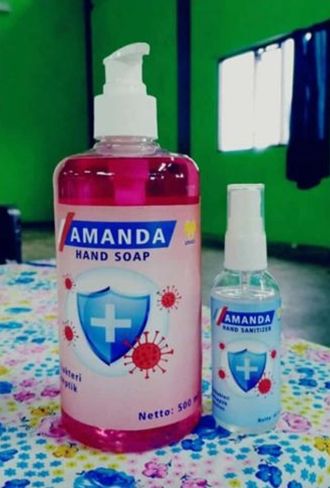 Hand Soap dan Hand Sanitizer Berbasis Minyak Atsiri Sereh/dokpri