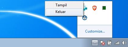 Tangkapan layar dokumentasi pribadi