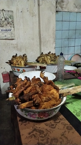 Ayam panggang Gandu yang menggoda (dok pribadi)