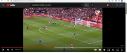 Gol Martial ke gawang Everton. Sumber: Channel Youtube resmi Manchester United. 