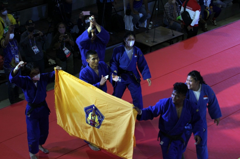 (Atlet Judo Bali Dok: PB PON XX Papua/Maleachi Marinsib Palinggi)
