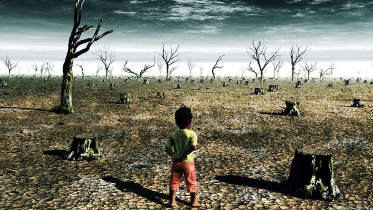 Kerusakan alam mengakibatkan malapetaka bagi generasi sekarang dan akan datang.(Gambar :DW.com)