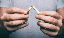Ilustrasi berhenti merokok. | MarcBruxelle/ Getty Images