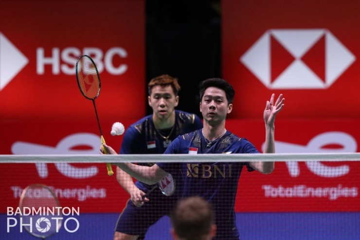 Ganda putra Indonesia, Marcus Gideon/Kevin Sanjaya siap tampil di Piala Thomas 2020.(Dok. Badminton Photo/Kompas.com