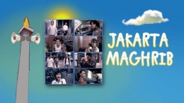 Jakarta Maghrib tentang situasi jelang Maghrib di Jakarta (sumber gambar: Disney Plus Hotstar)