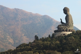 The Big Buddha di Ngong Ping- Hong Kong. Sumber: dokumentasi pribadi