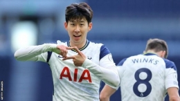 Son Heung Min pesepak bola asal Korea Selatan (Sumber: BBC.com)