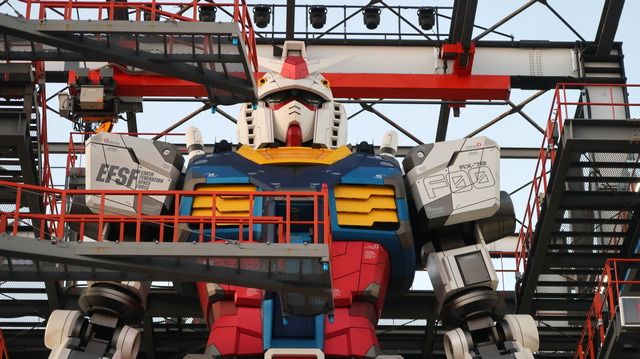 Gundam RX-78F00 Full Scale tampak muka (dokpri)