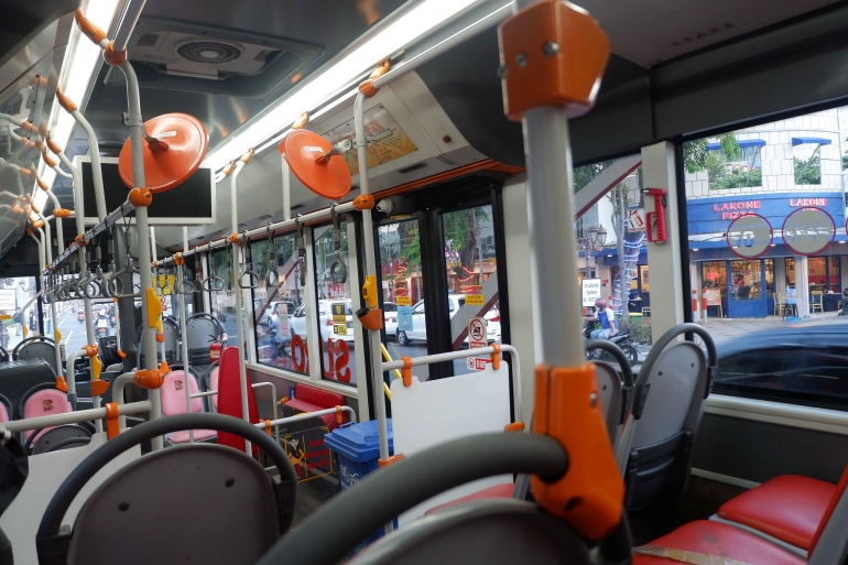Kampanye naik BRT penting dilakukan agar lebih banyak orang tertarik menaikinya. - Dokumen Pribadi