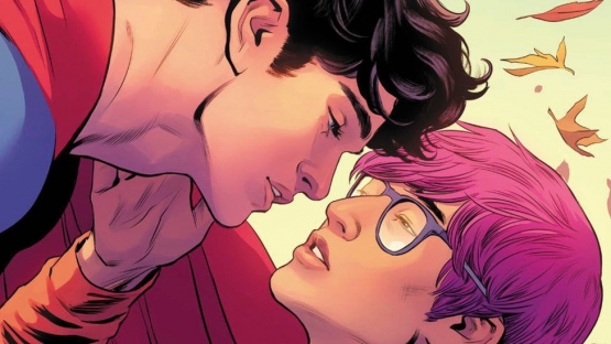 Menggambarkan Superman sebagai biseksual akan sangat membahayakan pembaca khususnya kalangan anak dan remaja Indonesia. Sumber: DC Comic. 