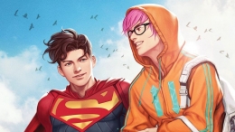 Dalam seri Komik terbaru Superman digambarkan sebagai biseksual. Sumber: DC Comic 