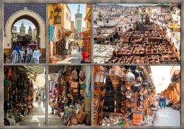 Denyut Nadi Ekonomi Old Medina Fez (Dok.Berbagai Sumber)