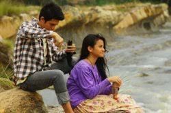 Galih dan Ranti berasal dari dua desa yang dipisahkan oleh sungai | sumber gambar: Tribunnews