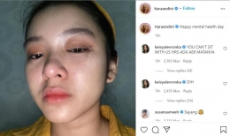 Unggahan Tiara Andini pada Akun Instagram