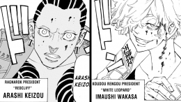 Sejarah masalalu Wakasa dan Benkei sebelum terbentuknya Black Dragon generasi pertama. (Sumber: Dok. Kodansha Comics/Tokyo Revengers Chapter 226)