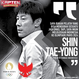 Shin Tae-yong. Sumber gambar: Sportal Korea; foto AFC dalam akun resmi twitter @kaskussportainment