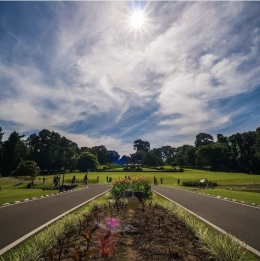 (Kebun Raya Bogor setelah direvitalisasi BRIN Sumber : Instagram Kebunraya.id)