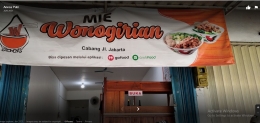 Gambar 3. Lokasi Mie Ayam Wonogiri di Jl. Tawangmangu No. 14/dokpri