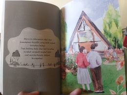 Ilustrasi bukunya cantik sekali. Dokpri.