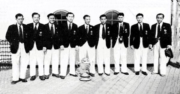Skuat Indonesia juara Piala Thomas 1958/foto: pbdjarum.org