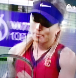 Paula Badosa, Spanyol melaju ke final BNP Paribas Open 2021. Tangkapan layar Dok. Pribadi.