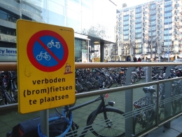 Salah satu sudut Kota Rotterdam yang ramah bagi Goweser/pesepeda. Sumber: Dok Pribadi Andi Setyo Pambudi