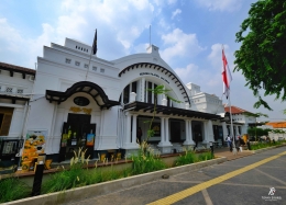 Gedung Filateli Jakarta yang kini menjadi Pos Bloc. Sumber: dokumentasi pribadi