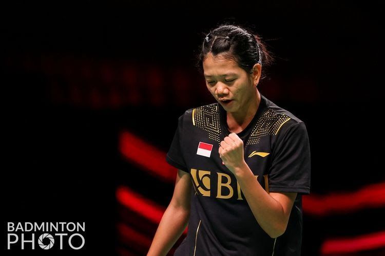 Nandini Putri Arumni di Piala Uber 2021. (Sumber: Badminton Photo/Yohan Nonotte/via Kompas.com)
