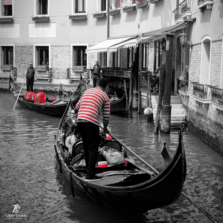 Kanal di Pulau Venice- Italia. Sumber: dokumentasi pribadi