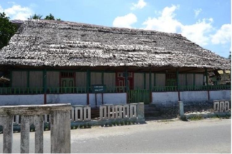 Rumah Pusaka Marga Manilet, di Negeri/Desa Morella, Kecamatan Leihitu, Maluku Tengah. Sumber: Wuri Handoko/Balar Maluku (2012)