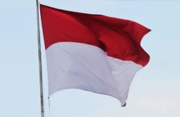 Bendera Merah Putih | Gambar : pixabay