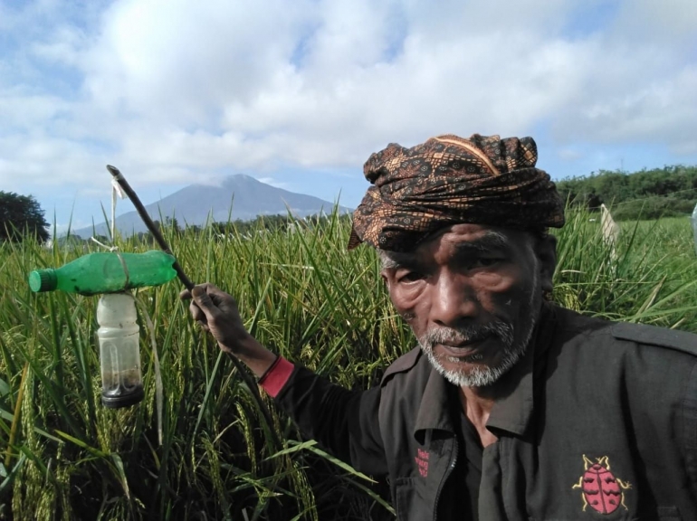 Menhendri, 22 tahun bertani organik (Dok. pribadi)