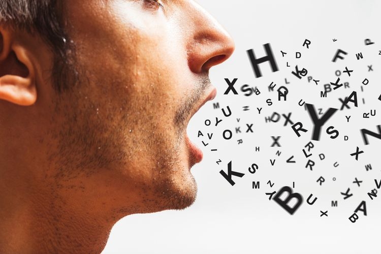 Ilustrasi seseorang berbicara dengan banyak bahasa. Sumber: Shutterstock via Kompas.com