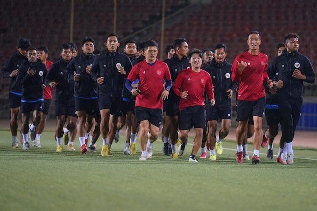 Timnas U-23 siap menghadapi Australia dalam kualifikasi Piala Asia U-23 di Tajikistan. (sumber gambar: bola.net.com)